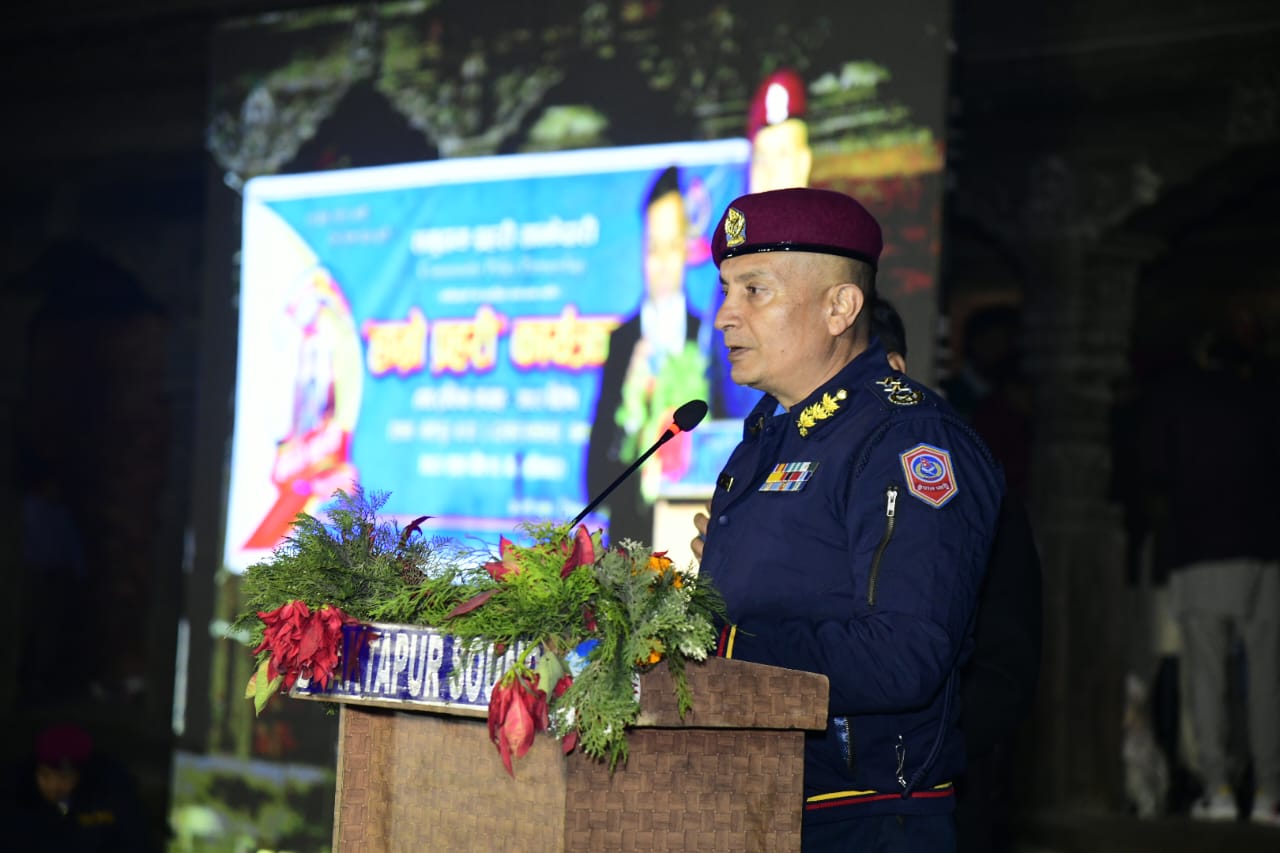 अपराध रहित समाज निर्माणमा नागरिकको सहकार्य आवश्यक : प्रहरी महानिरीक्षक दान बहादुर कार्की